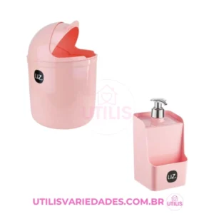 utilis-kit-2-pecas-uz-para-pia-lixeira-e-porta-detergente-rosa